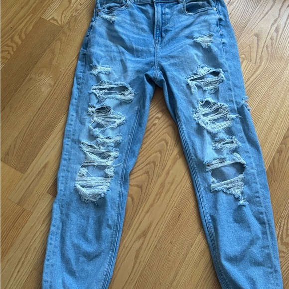 American Eagle Outfitters Denim - American Eagle Outfitters Light Blue Stretch Jeans 10 LONG